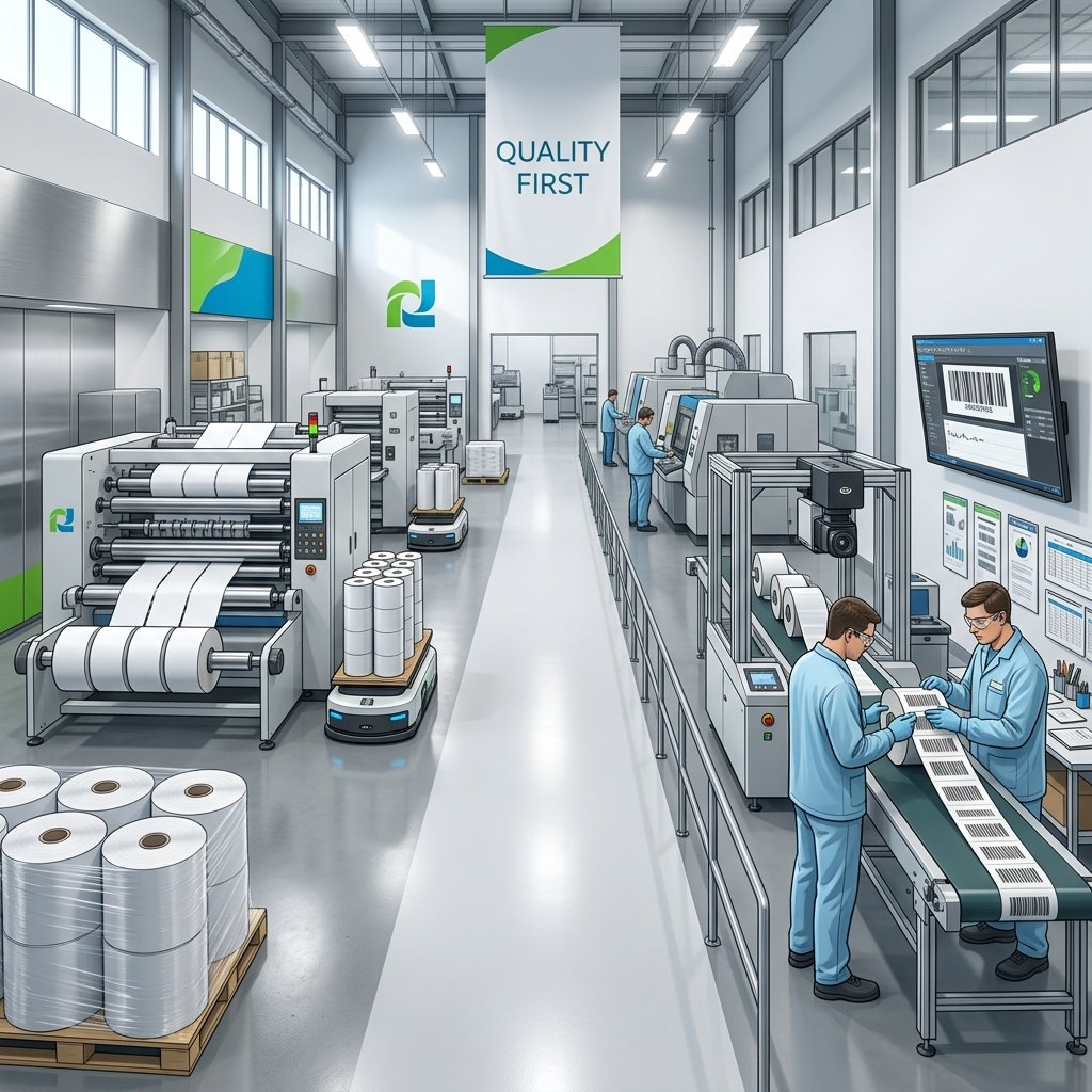 WizePrime Thermal Paper Roll Manufacturing Plant Patna Bihar