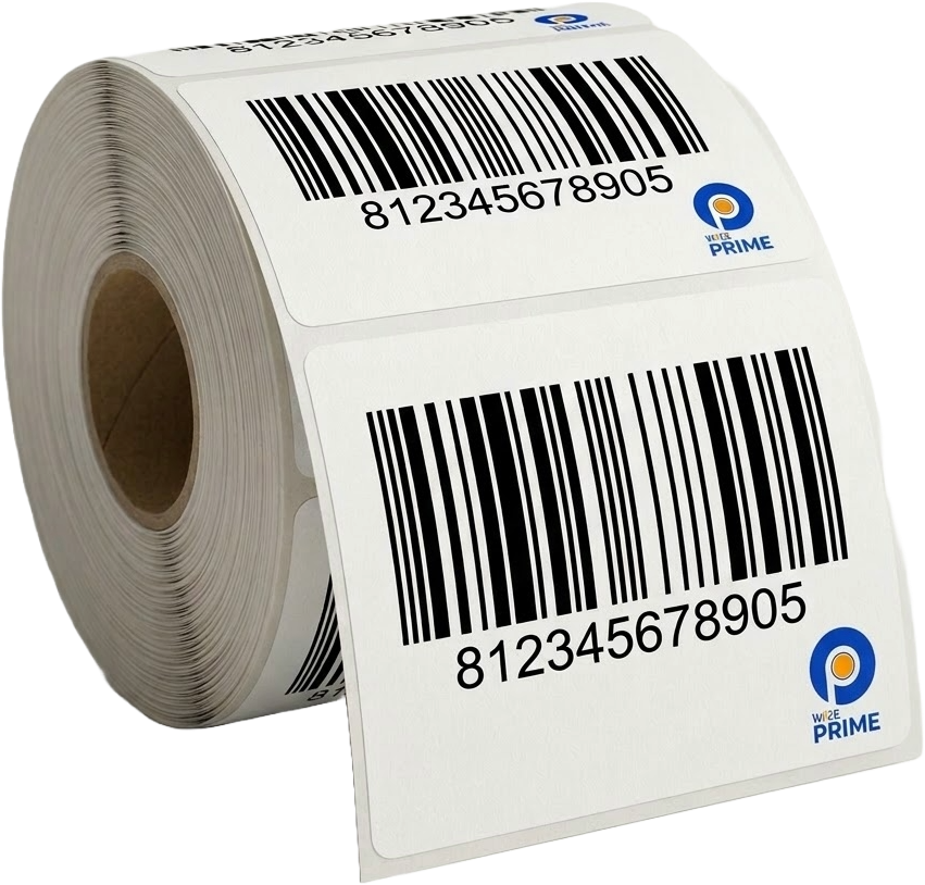 Barcode Label Roll 38x25mm